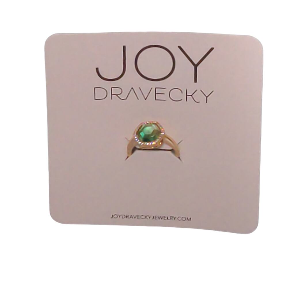 Joy Dravecky Adjustable Chloe Ring in Green – NWT